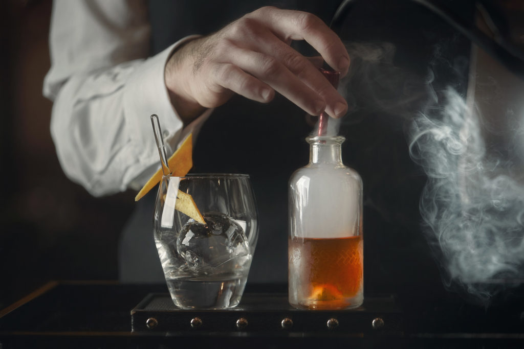 Les Armagnacs Darroze, création de cocktail par Agostino-Perrone.