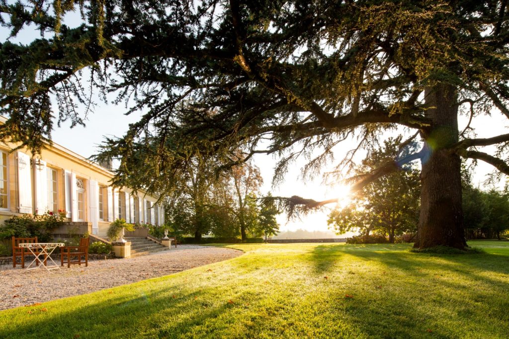 Château Latour Martillac, la cour