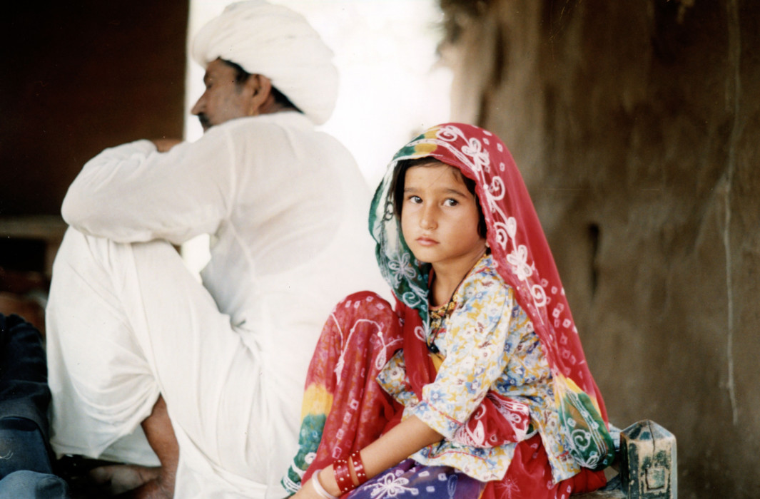 Photo d'une jeune fille Indienne